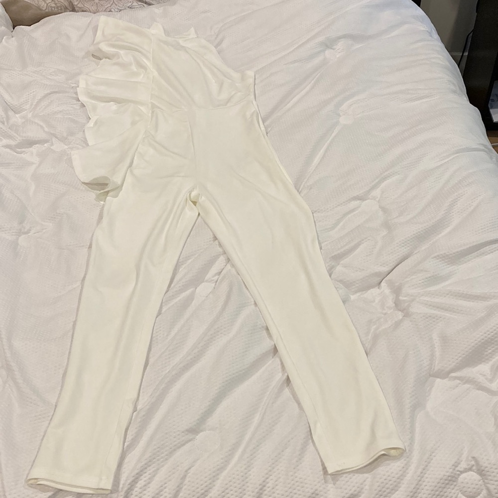 White jumpsuit